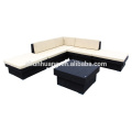 model aluminum frame Garden PE rattan sofa sets